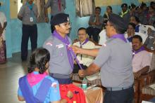 The State Level Test Camp for President Scout Guide Certificate 2022 at K V O F DumDum