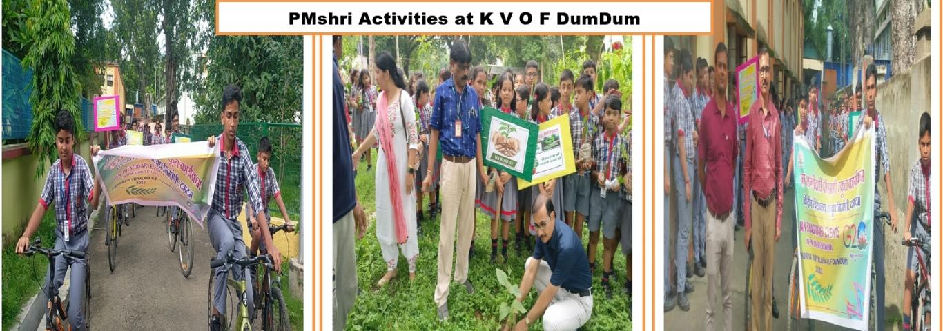PMshri Activities at K V O F DumDum